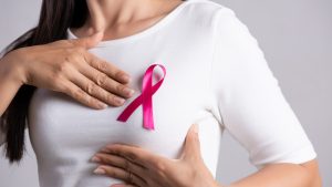 Breast cancer illustration